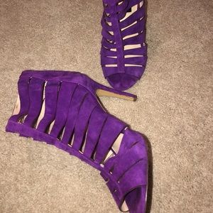 INC Heels Purple Heels